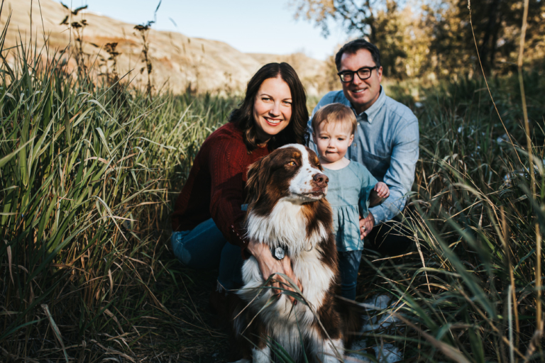 Family Photo Session With Dogs