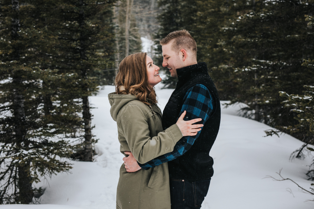 Kananaskis Winter Engagement Session