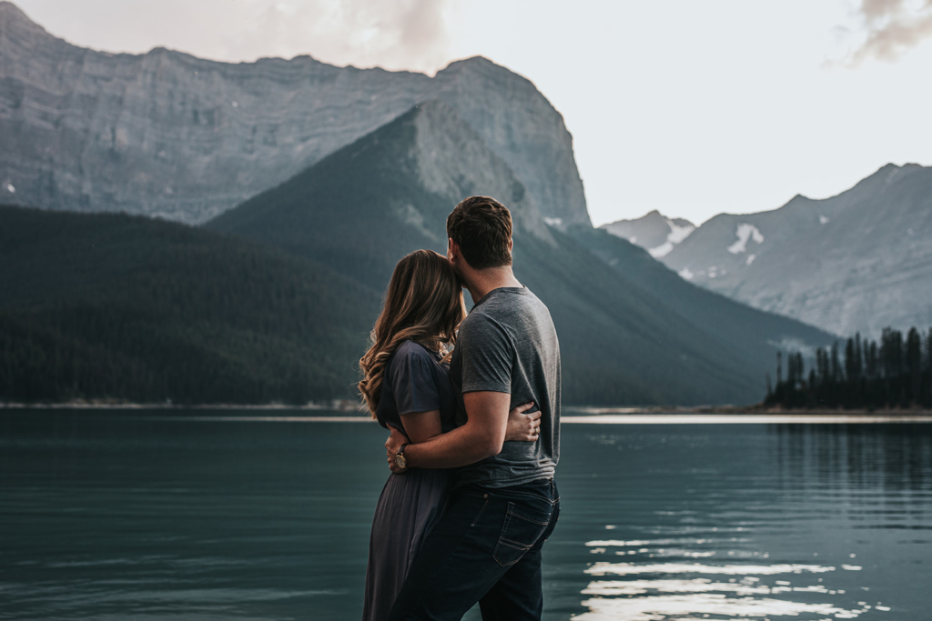 Kananaskis Lakes Summer Engagement Photography