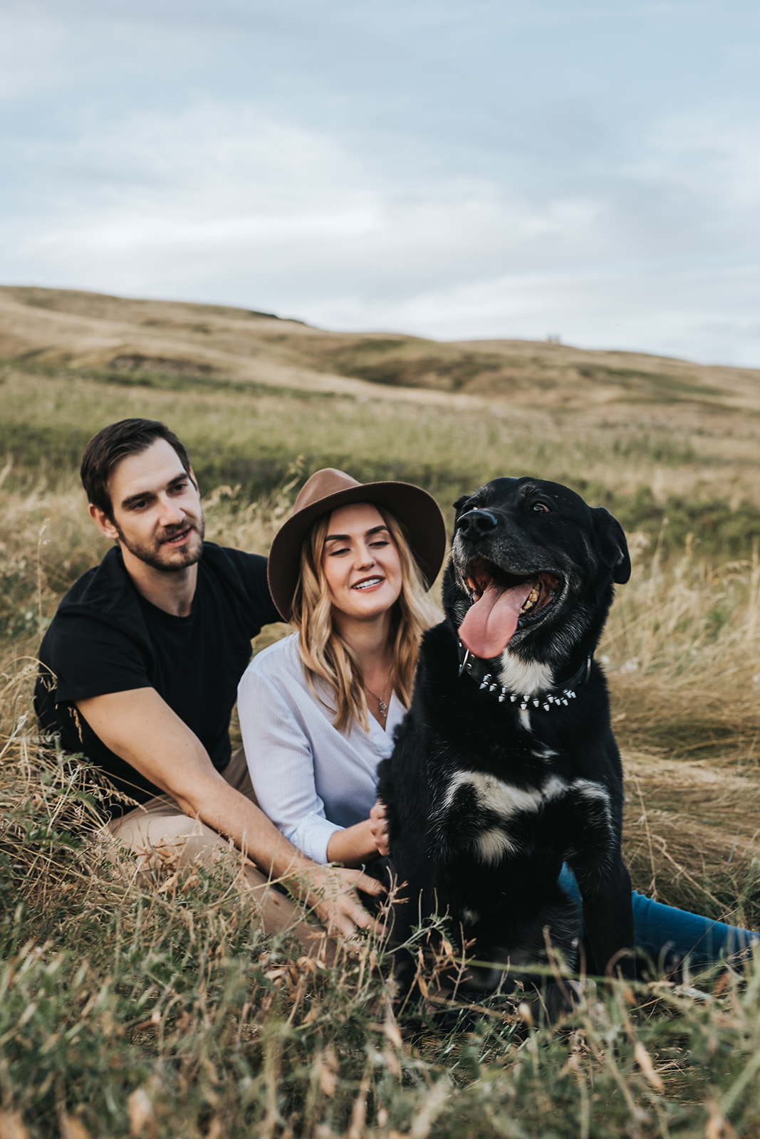 McKinnon Flats Summer Engagement Session with Dog