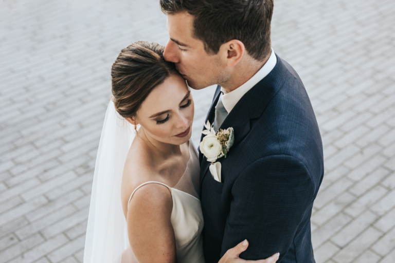 bride and groom portraits