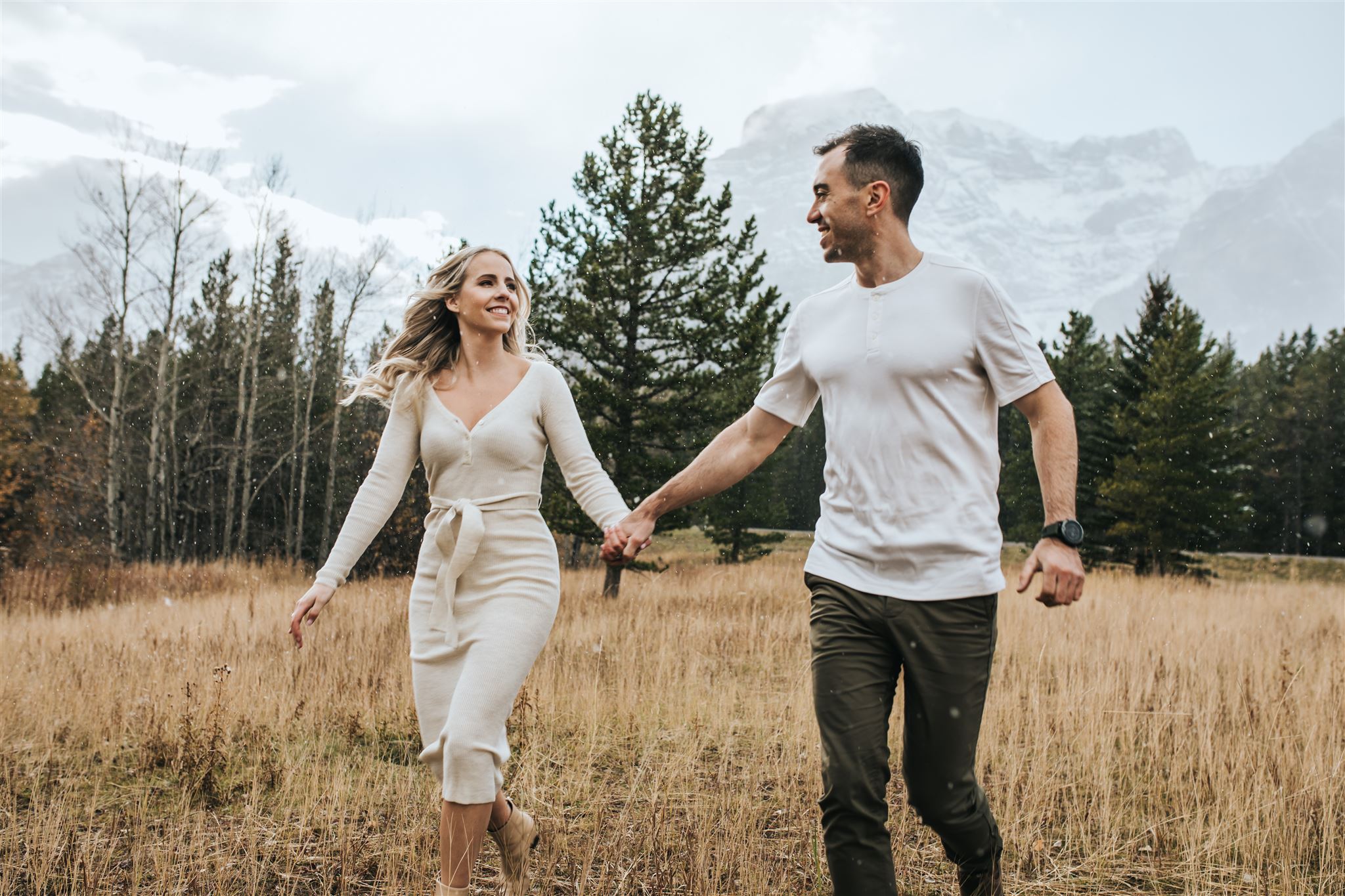 Magical Fall Kananaskis Engagement Session