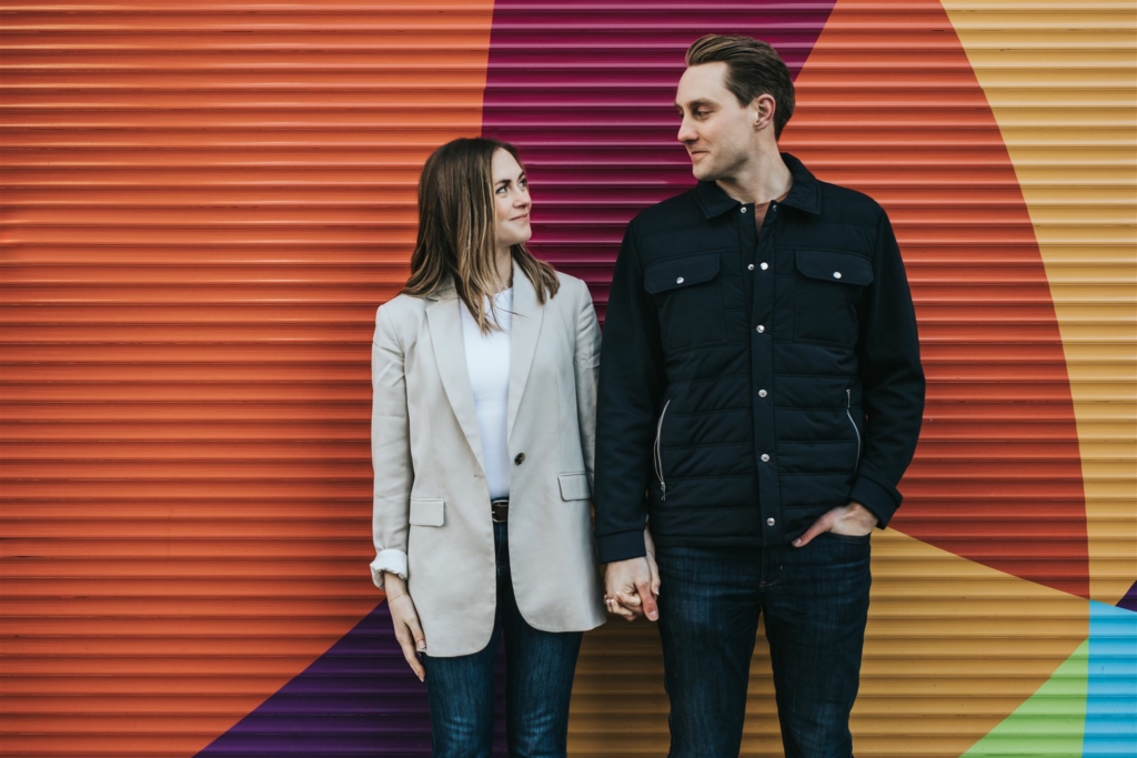 Sue Moodie Photography Downtown Calgary Winter Engagement Photography Session